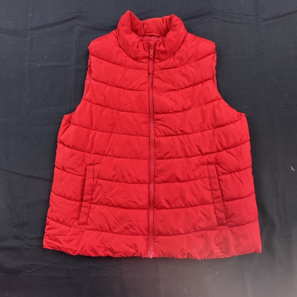 Gap Red Puffer Vest. Size L